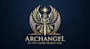 design a powerful and inspiring archangel logo