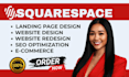 build squarespace website, squarespace website design, redesign squarespace webs