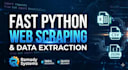 do python web scraping and data extraction from any website