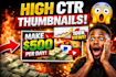 design clickable youtube thumbnails that increase views