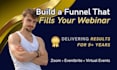 build your webinar or virtual event promotion funnel
