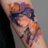 make comic cartoon anime tattoo design