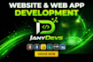 build a full pack and responsive custom website