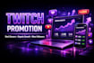 dominate twitch gaming, effective promotion for streamers