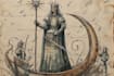draw medieval illustration, art, miniatures
