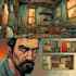 draw a comic book page illustration or webtoon episodes