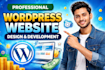 create a simple and modern business website