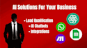 build ai automations, ai chatbot, and lead generation system
