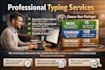 ill type handwritten notes into digital format fast and accurate typing