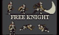 top down isometric pixel art character sprite sheet animation 16bit 32bit 64bit