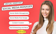 be your social media virtual assisant VA admin tasks