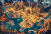do fantasy map design