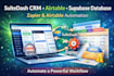 do suitedash crm airtable supabase database zapier airtable automation