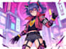 design anime character , cyberpunk character