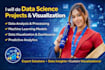 do data science projects, data analysis and visualization dashboards