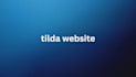 build, design and redesign tilda website