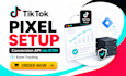 fix and setup tiktok pixel and conversion API via GTM