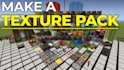 create a custom minecraft resource pack with unique textures