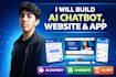 build ai chatbot integrated websites with smart automation