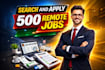 search and apply 500 remote jobs