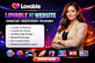 build lovable pro website, lovable dev ai app and fix lovable bugs and issues,