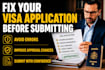 review your spain visa application and identify legal risks