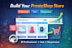 create and customize a complete prestashop ecommerce store