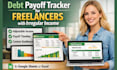 a simple debt snowball tracker for beginner with step by step payoff plan