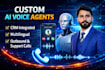 build ai voice agent using vapi, retell ai, elevenlabs for automation