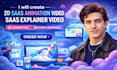 create 2d saas animation video saas explainer video 2d animation motion graphics
