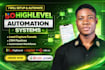 develop custom gohighlevel app automation funnel ghl CRM setup api integration
