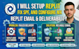 setup replit email fix spf mx email integration