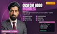 develop custom odoo modules and customization in python and owl framework
