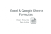 create excel and google sheets formulas