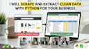 python web scraping and data extraction fast and reliable