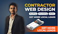 design a lead generation website for contractors