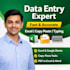 type, copy paste, clean, organize excel data