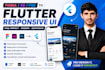 convert figma, xd, PSD to flutter responsive UI