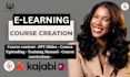 create online course content, course curriculum and kajabi training materials