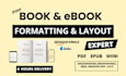 formatting, kindle ebook formatting and paperback formatting for KDP