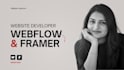 build a responsive webflow or framer website