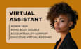 be your accountability partner, adhd body double and executive virtual assistant