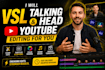vsl talking head and youtube video editing for you