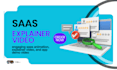 create modern saas animation, explainer video, app demo, motion graphics, 2d, 3d