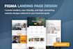design figma website UI and landing page design
