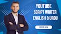 write youtube scripts and provide expert translation