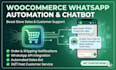 setup woocommerce whatsapp automation and chatbot