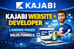 be your kajabi website developer