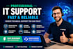 repair, fix, install, troubleshoot issues in windows remotely