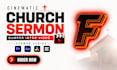 create cinematic church sermon bumper intro video, sermon series